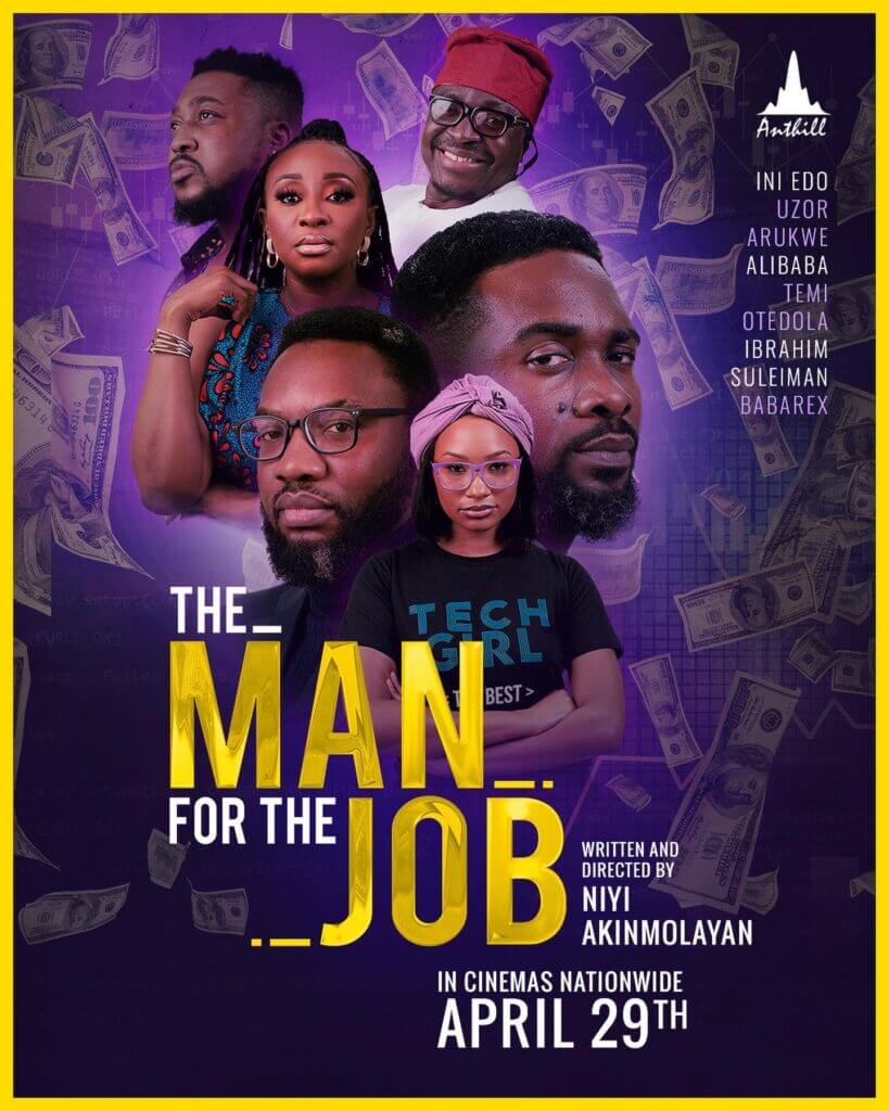 Movie poster for 'The Man for the Job'